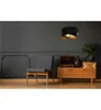 A living room scene with a chair, a cabinet, and a hanging lamp. Anteprima dell’immagine prodotto