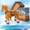 PonyCycle Modell Y Hellbraun Mechanisches Ride-on Produktbild-Vorschau 7