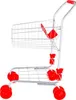 Carrello della spesa in metallo per bambini pieghevole Anteprima dell’immagine prodotto 3
