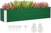 Outsunny Hochbeet aus Stahl Gartenbeet Pflanzkasten Produktbild-Vorschau 9