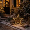 Luca Lighting LED záhradná zástrčka neónová hviezda 102 cm Náhľad obrázku produktu 7