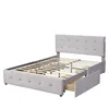 STILVORA Doppelbett 140x200 Polsterbett mit Lattenrost und Produktbild-Vorschau 9