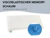 Nackenstützkissen Memory Foam | weich | Visco Kissen soft | Produktbild-Vorschau 3