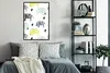 MuchoWow® MuchoWow® Gerahmtes Poster Zebra - Kaktus - Weiß Produktbild-Vorschau 5