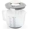 2IN1 Messbecher 2L Rührbecher mit Deckel Spritzschutz und Produktbild-Vorschau 3