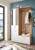 Kompaktgarderobe >Entra< in Eiche Artisan Nachbildung Produktbild-Vorschau 1