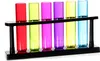 Party Shotgläser, 6er Set, Reagenzglas mit Ständer, bunt Produktbild-Vorschau 1
