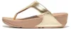 FITFLOP Lulu Lederen Teenslipper - Microwobbleboard-zool Productafbeelding-voorbeeld 1