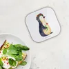 Mr. & Mrs. Panda Untersetzer für Gläser Pinguin Blumen - Produktbild-Vorschau 2