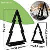 be4nature Set Albero di Natale in legno 2 pezzi, 38 e 55 Anteprima dell’immagine prodotto 2
