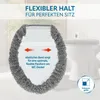 Benkstein WC-Vorleger-Set 2-tlg dunkelgrau Produktbild-Vorschau 6