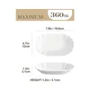 MALACASA, Série Regular, 8 pcs. Set de barquettes à frites, Voir les images du produit 2