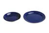 Origin Outdoors Emaille Teller blau 26 cm flach Produktbild-Vorschau 2