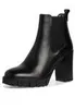 Tamaris damskie eleganckie buty za kostkę 1-25457-41 czarny Podgląd zdjęcia produktu 3