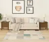 Tavolini 2 pz. Marrone miele 40x40x39 cm in legno di pino Anteprima dell’immagine prodotto 2