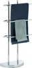 relaxdays 10024656_0 relaxdays Handtuchständer   silber Anteprima dell’immagine prodotto 1