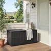 KOMFOTTEU 380 L wetterfeste Auflagenbox, abschließbare Produktbild-Vorschau 8