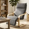 HOMCOM Loungesessel Wohnzimmer Sessel mit Fußstütze Produktbild-Vorschau 8