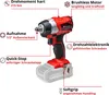 Einhell Visseuse à choc sans fil TE-CW 18 Li BL-solo Rouge Voir les images du produit 3