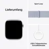Apple Watch 10 42mm GPS Alu Sport Loop silber/blaue wolke Produktbild-Vorschau 11