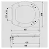 SANIT 56.038.01..0000 WC-Sitz 4002 (abumed) Thermoplast Produktbild-Vorschau 7