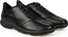 A pair of black Geox Nebula B men's sneakers. Produktbild-Vorschau