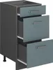 Mobiletto base per cucina Vicco R-Line Grigio-blu 40 cm con Anteprima dell’immagine prodotto 4