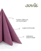 Sovie HORECA Serviette in Beere/Lila aus Linclass® Airlaid Produktbild-Vorschau 3