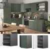 Eckhängeschrank Vicco Fame-Line Grün-Gold Landhaus 57 cm, Produktbild-Vorschau 2