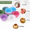 24er Set Silikon Muffinförmchen, wiederverwendbar & Produktbild-Vorschau 6