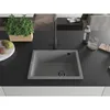 Mexen Pedro 1-Becken-Granit-Spüle 560 x 460 mm, Grau, Produktbild-Vorschau 3