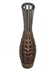 Bodenvase Blumenvase Pflanztopf Bambus Design Produktbild-Vorschau 1