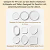 50x wiederverwendbare Alufolie Lebensmittelabdeckung, Produktbild-Vorschau 3
