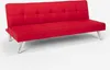 Schlafsofa aus Stoff mit USB-Anschluss und Metallbeinen Produktbild-Vorschau 1