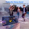MEDION P66538 Kassettenrecorder (Retro Ghettoblaster mit Produktbild-Vorschau 3