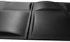 A close-up, angled view of two black 3D wall panels joined together. Produktbild-Vorschau