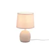 Lampa stołowa MALU beżowa 1xE14x40W ceramika / gips Podgląd zdjęcia produktu 4