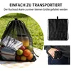 Netzbeutel 2er Set mit Kordelzug, Mesh Turnbeutel, Produktbild-Vorschau 7