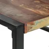vidaXL Tavolo da pranzo 140x140x75 cm in legno massiccio Anteprima dell’immagine prodotto 3