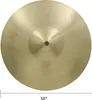 Schlagzeugbecken aus Messing - 16 Zoll (40 cm) - für Jazz- Produktbild-Vorschau 5
