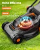 DOVAMAN Elektro-Rasenmäher 1500W, 36 cm Schnittbreite, Produktbild-Vorschau 3