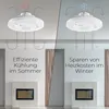 Noaton® Deckenventilator mit Beleuchtung 12058W Triton, Produktbild-Vorschau 10