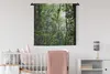 MuchoWow® Wandteppich Wandbehang Tropischer Regenwald 90x90 Produktbild-Vorschau 2