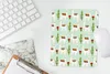 MuchoWow® Mauspad Mousepad Lama - Kaktus - Schablonen 19x23 Produktbild-Vorschau 6