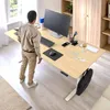 AREBOS Elektrisch höhenverstellbarer Schreibtisch 180x80 cm Produktbild-Vorschau 15