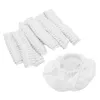 A group of disposable ear covers and one ear cover laid out. Podgląd zdjęcia produktu