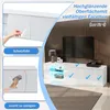 okwish TV-Schrank,Lowboard mit LED Beleuchtung und 3 Produktbild-Vorschau 5