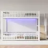 okwish 140×200 Etagenbett mit LED  und Stauraumleiter, Produktbild-Vorschau 2