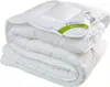 A folded white comforter is shown against a white background. Podgląd zdjęcia produktu