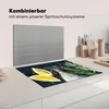 KitchenYeah© Herdabdeckplatte Fisch - Zitrone - Kräuter , Produktbild-Vorschau 3